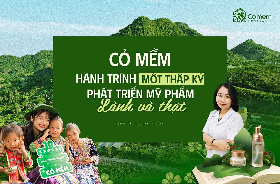 Cỏ Mềm - Hành Trình Một Thập Kỷ Phát Triển Mỹ Phẩm Lành Và Thật